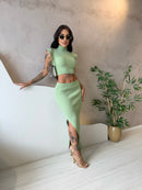 Conjunto Tricô Andreza