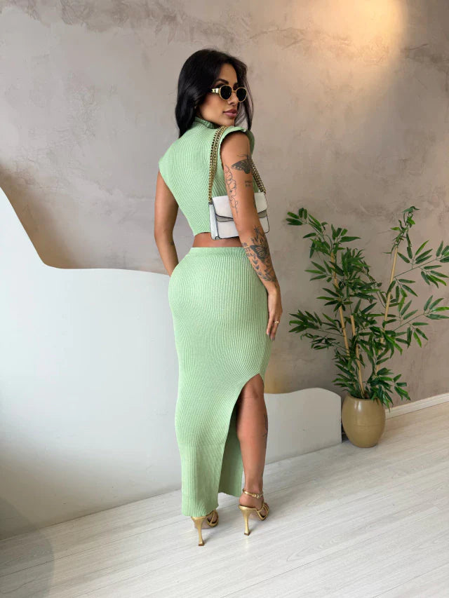 Conjunto Tricô Andreza