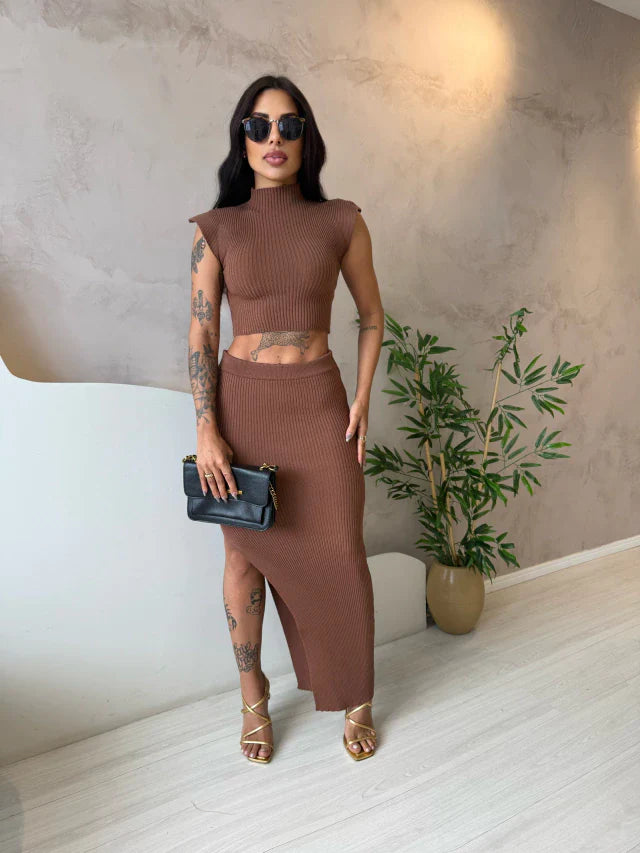 Conjunto Tricô Andreza