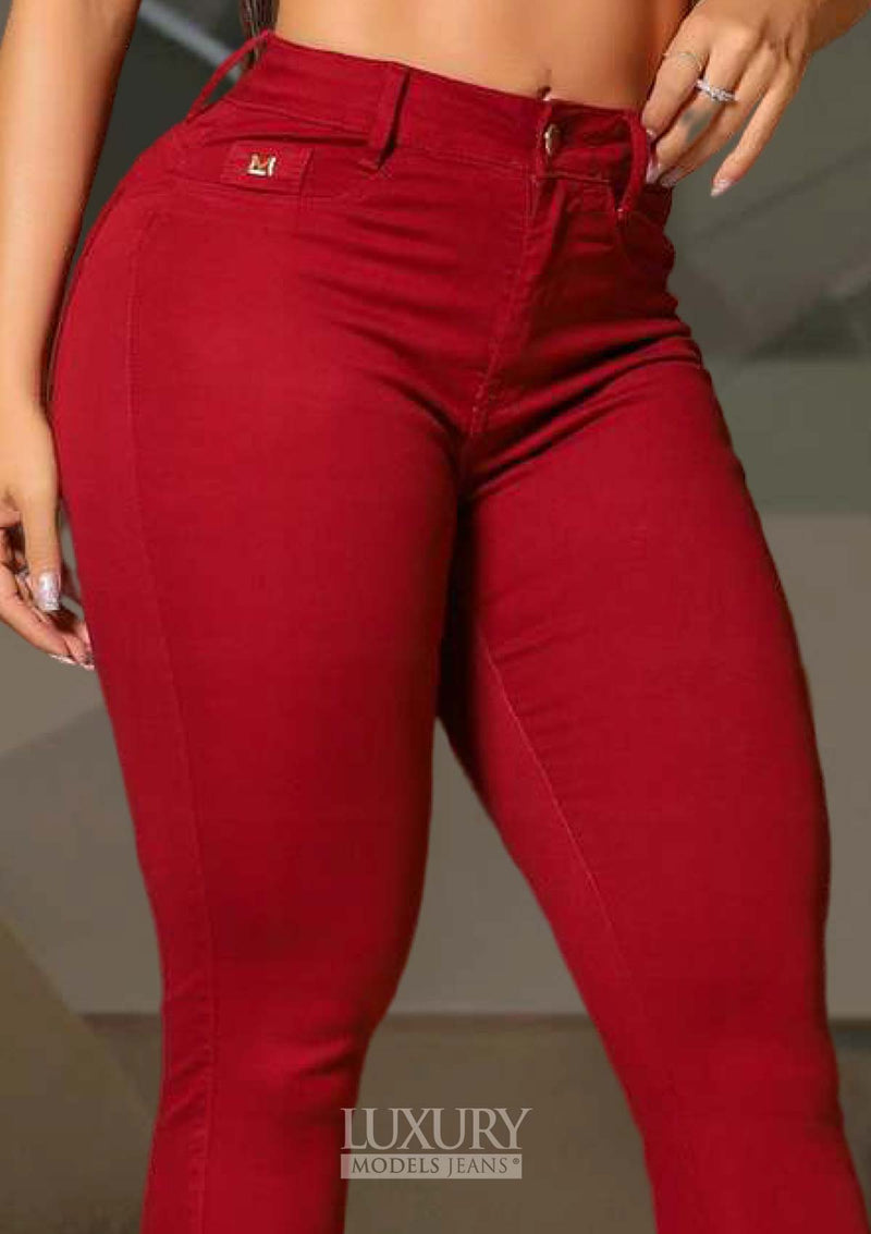 Calça Jeans Modeladora Lipo Empina Bumbum Cós Médio - C563
