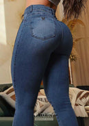 Calça Jeans Modeladora Lipo Empina Bumbum Cós Super Alto - C593