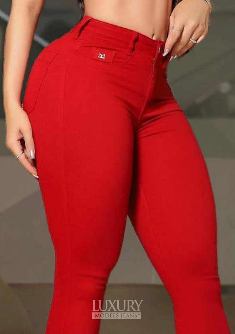 Calça Jeans Modeladora Lipo Empina Bumbum Cós Médio - C603