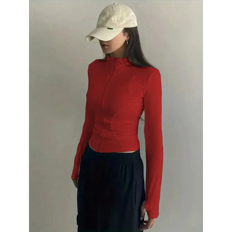 Camisa Fitness Manga Longa