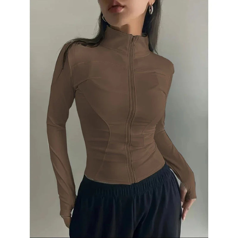 Camisa Fitness Manga Longa