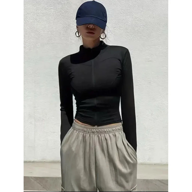 Camisa Fitness Manga Longa