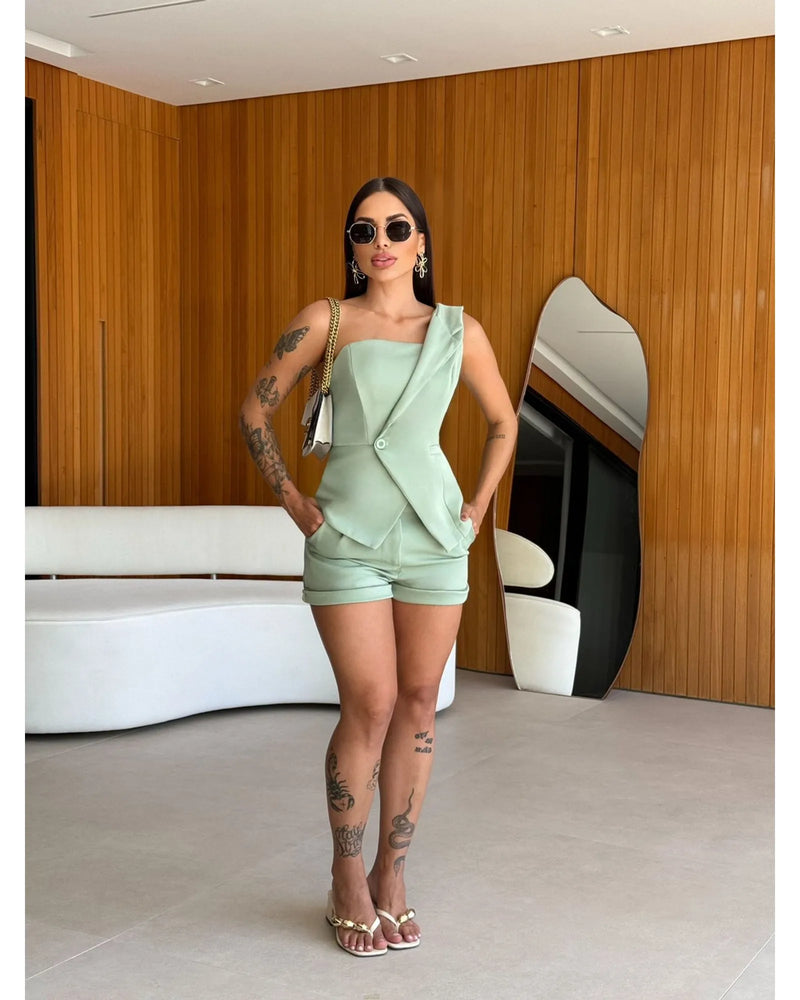 Conjunto Alfaiataria Bia